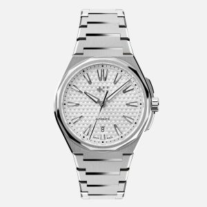 Christopher Ward - The Twelve - White - Steel Bracelet - 38mm