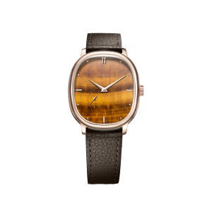 Loresum - LS06 - Tiger's eye - Rose-gold plated